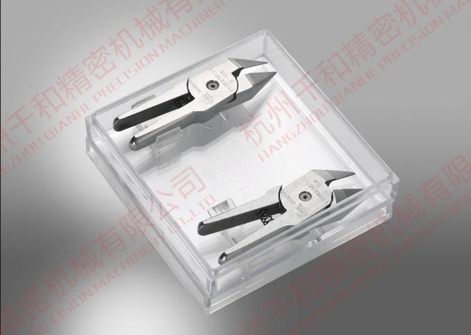 Steel / Soft Plastic Pneumatic Wire Cutter Alloy Aluminum Cylinder 3
