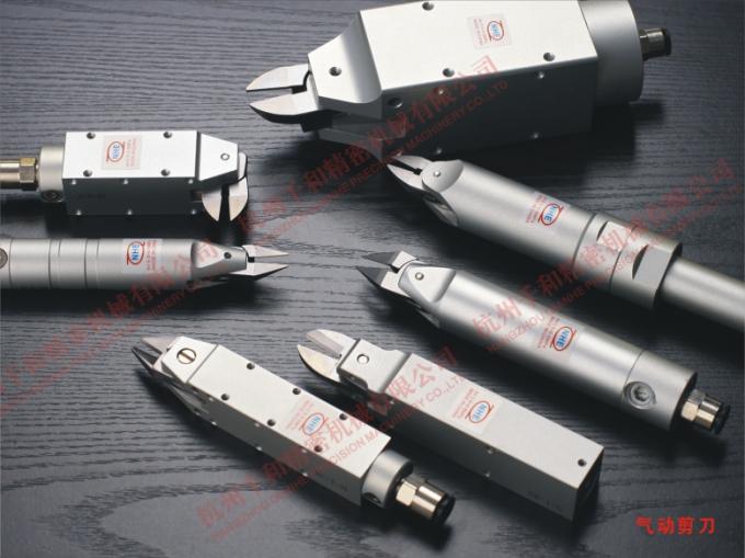 Steel / Soft Plastic Pneumatic Wire Cutter Alloy Aluminum Cylinder 4