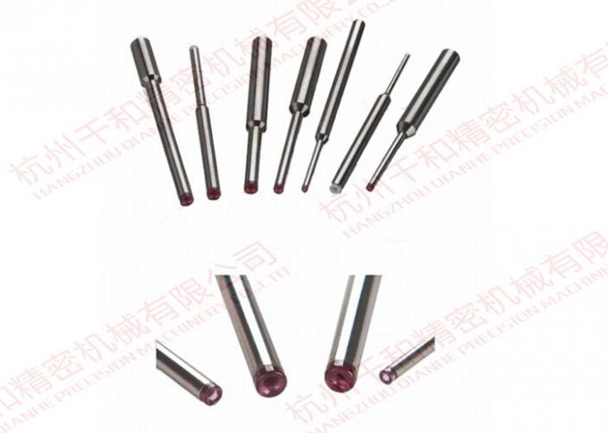 Mirror Finished Wire Guide Needles Ruby Nozzle Stainless Steel with Ruby Tipped 2