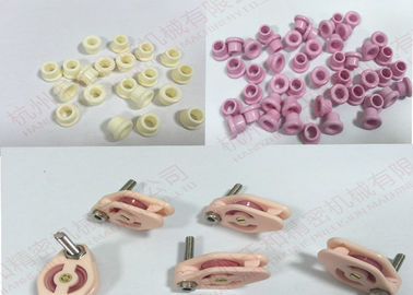 High polish Ceramic Wire Guide Pulley HRA88 hardness for coil winding machine