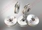 White Aluminum Ceramic Wire Roller oil winding wire guide pulley fine polishing Ra 0.2