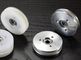 White Aluminum Ceramic Wire Roller oil winding wire guide pulley fine polishing Ra 0.2